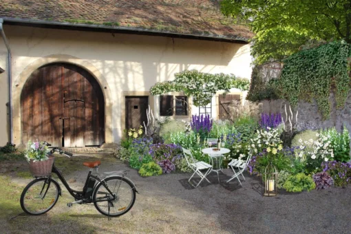 Lauschiger Lieblingsplatz (Hochsommerlicher Rückzugsort) -Gartenpflanzen Verkaufsladen 2003181 Lauschiger 20Lieblingsplatz Hochsommerlicher 20Rueckzugsort 1